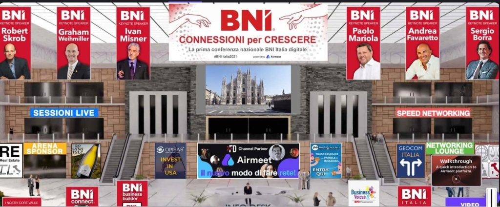 Conferenza Nazionale BNI 2021 - Connessioni per Crescere โ Referral Tasting โ Business a tavola โ Claudio Messina