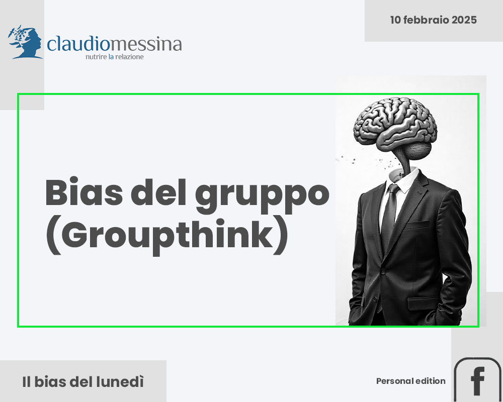 Il bias del gruppo (groupthink)