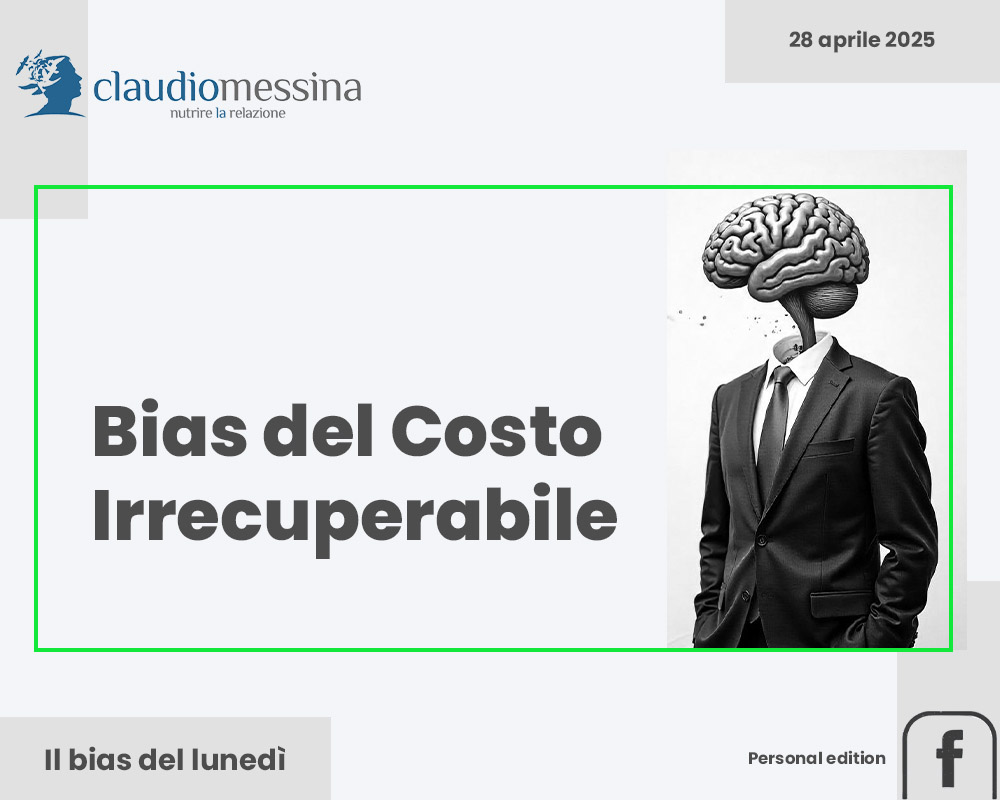 Il bias del costo irrecuperabile