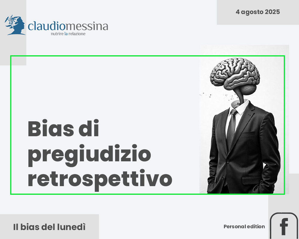 Il bias di pregiudizio retrospettivo