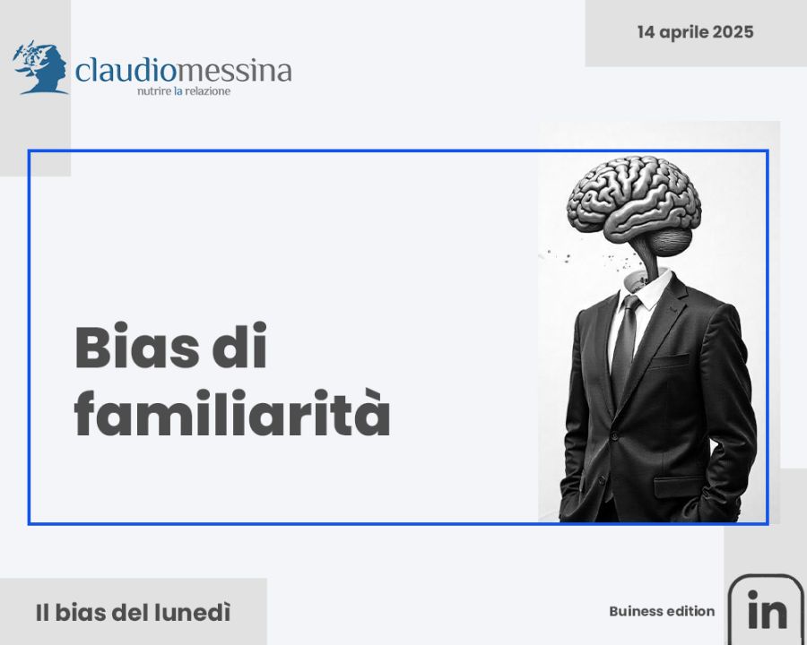 Il bias di familiarità