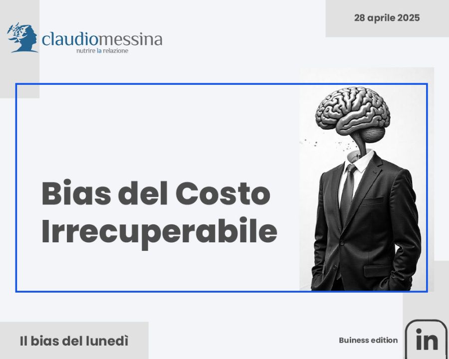 Il bias del costo irrecuperabile