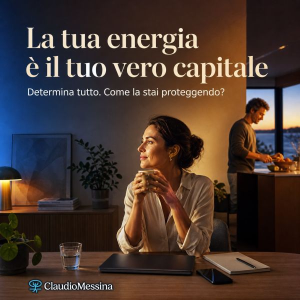 La tua energia è il tuo vero capitale