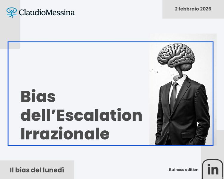 Bias dell’escalation irrazionale