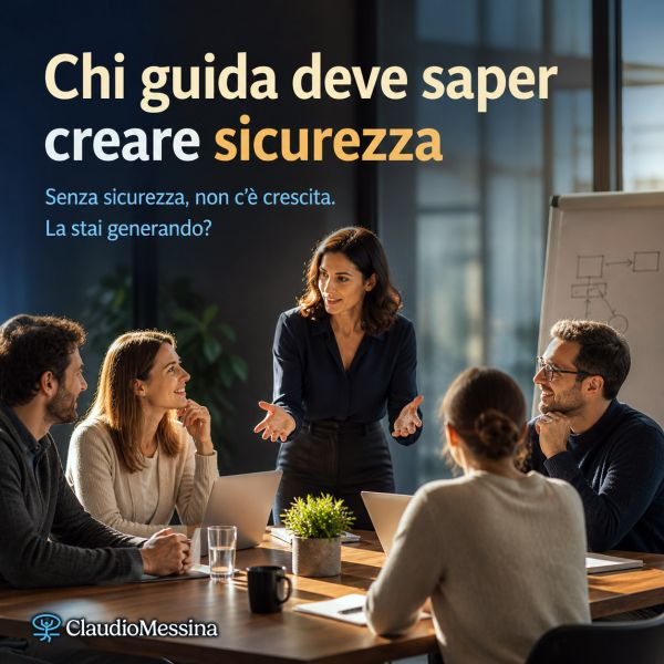 Chi guida deve saper creare sicurezza