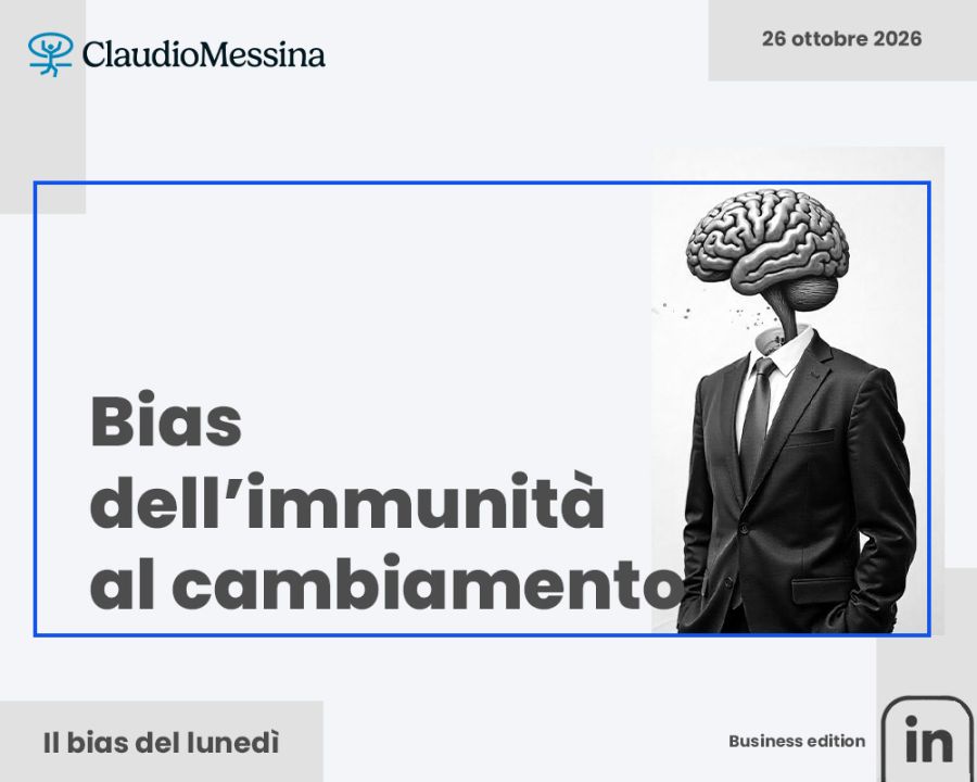 Bias dell’immunità al cambiamento