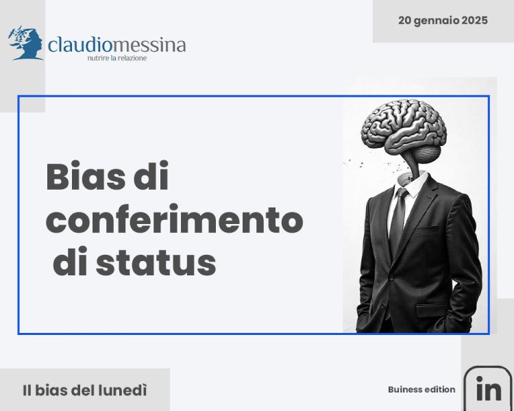 Il bias di conferimento di status