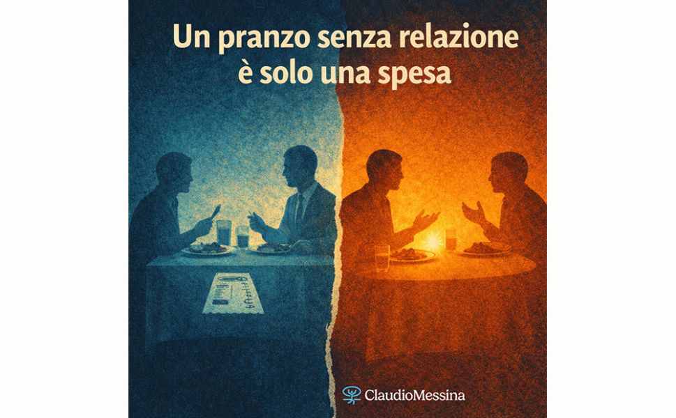 Un pranzo senza relazione è solo una spesa