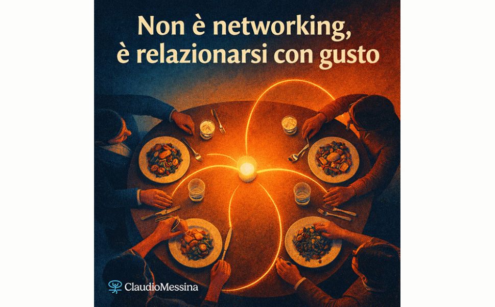 Non è networking, è relazionarsi con gusto