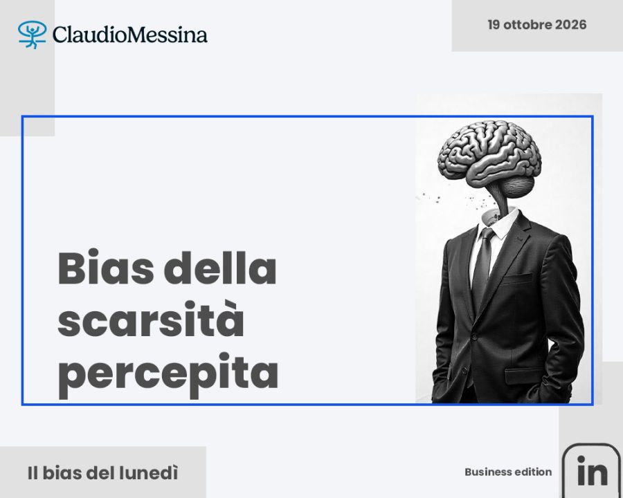 Bias della scarsità percepita