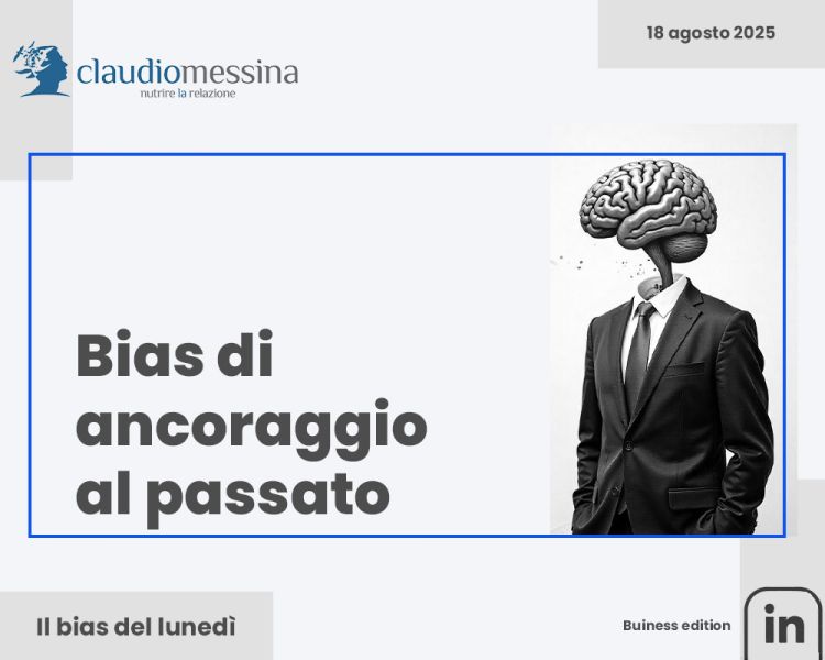 Il bias di ancoraggio al passato