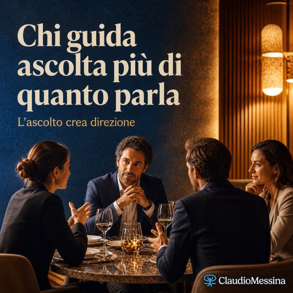 Chi guida ascolta più di quanto parla