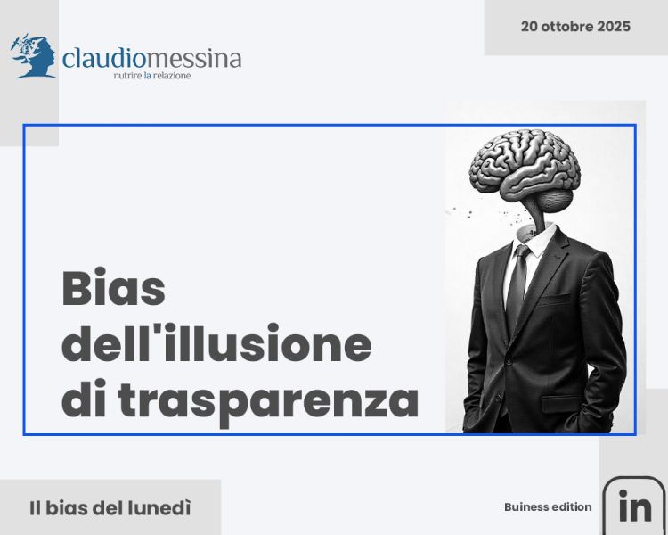 Il bias dell'illusione di trasparenza