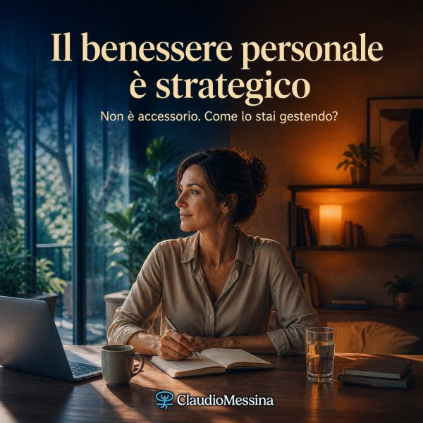 Il benessere personale è strategico