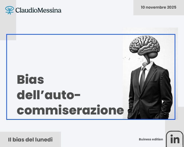 Il bias dell’autocommiserazione