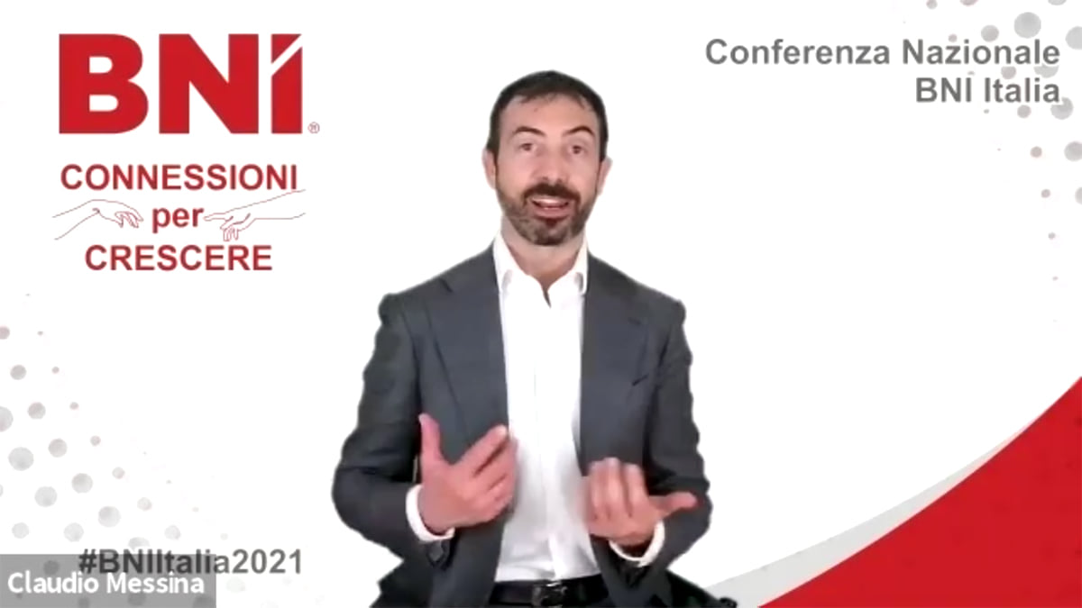 Conferenza Nazionale BNI 2021 - Connessioni per Crescere – Referral Tasting – Business a tavola – Claudio Messina